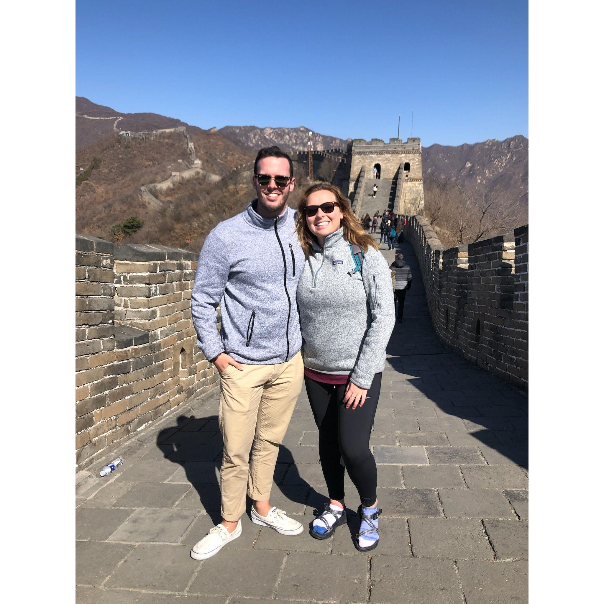 A quick layover sprint to the Great Wall  to check it off the bucket list