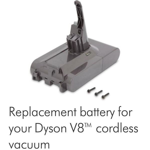 Dyson vacuum needs a new battery