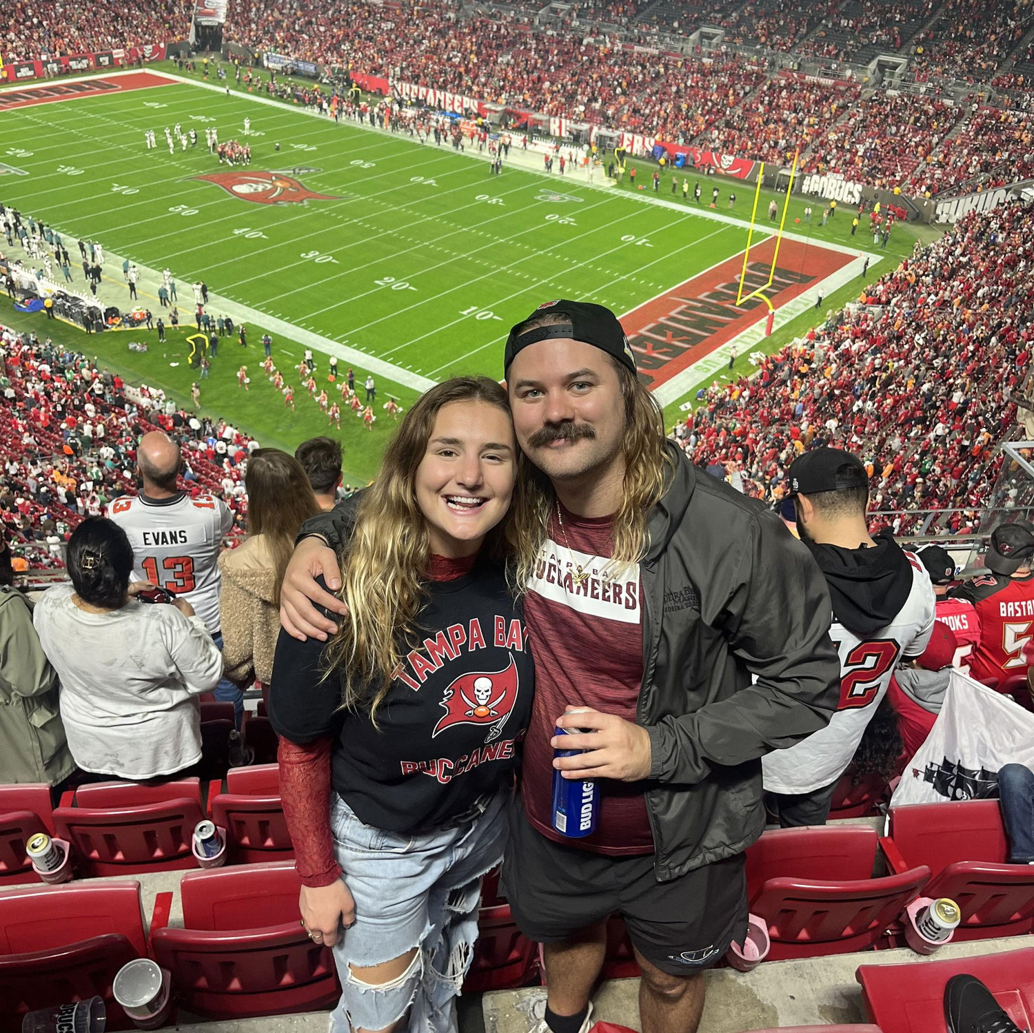 we beat the eagles in this playoff game and it rocked