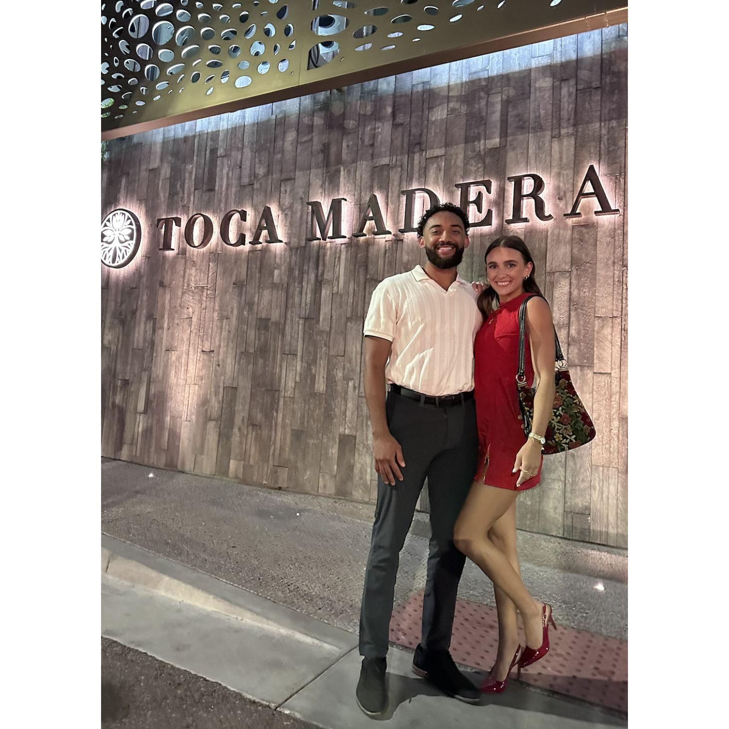 Our first official date!