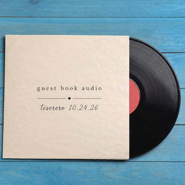 Guest Book Audio | Custom Record