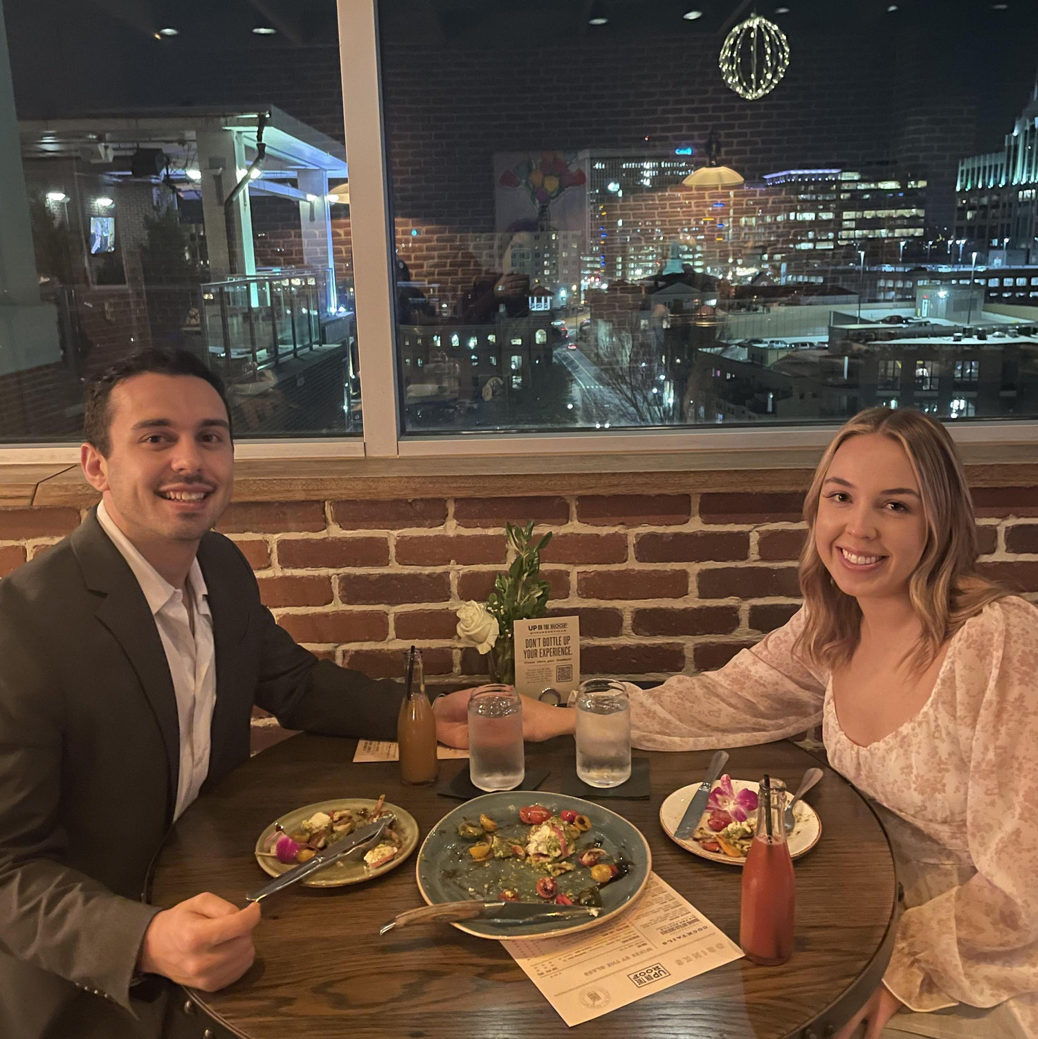 Our first Valentine's Day together