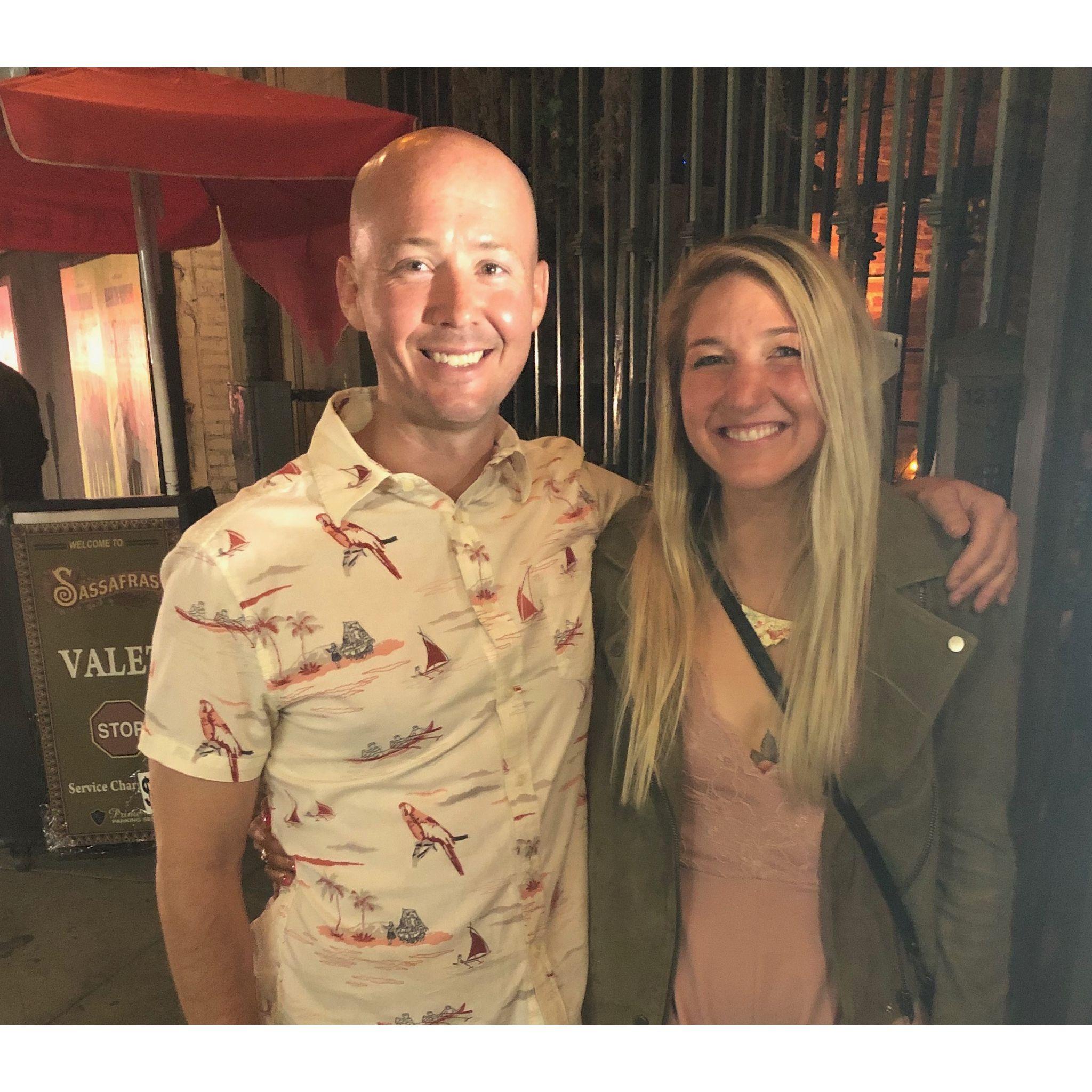 Fancy nights out in LA call for the fanciest in bird shirts.