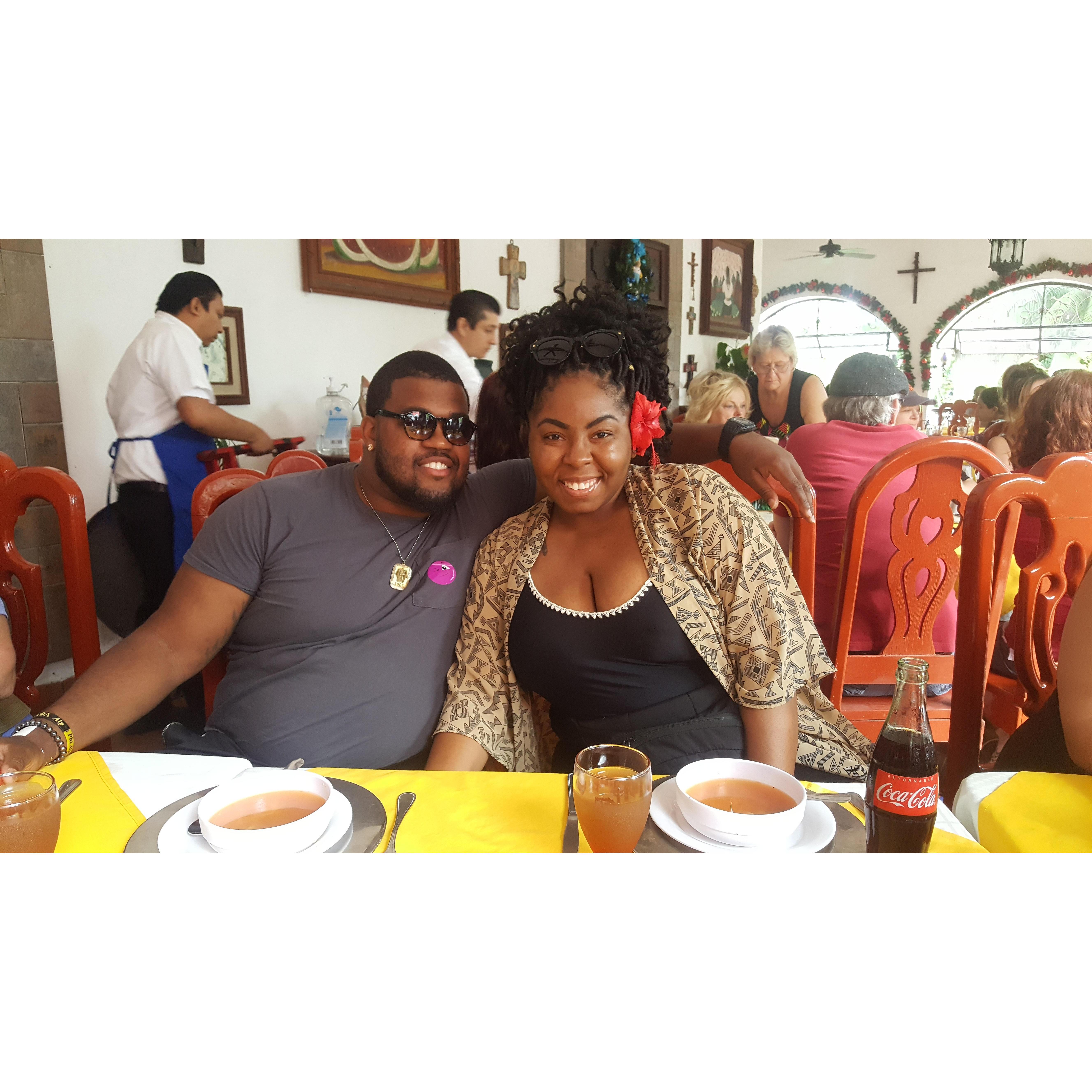 Our first trip out of the country, Mexico