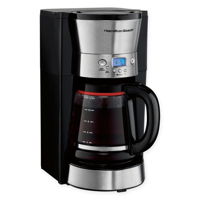 Hamilton Beach® 12-Cup Programmable Coffee Maker in Black