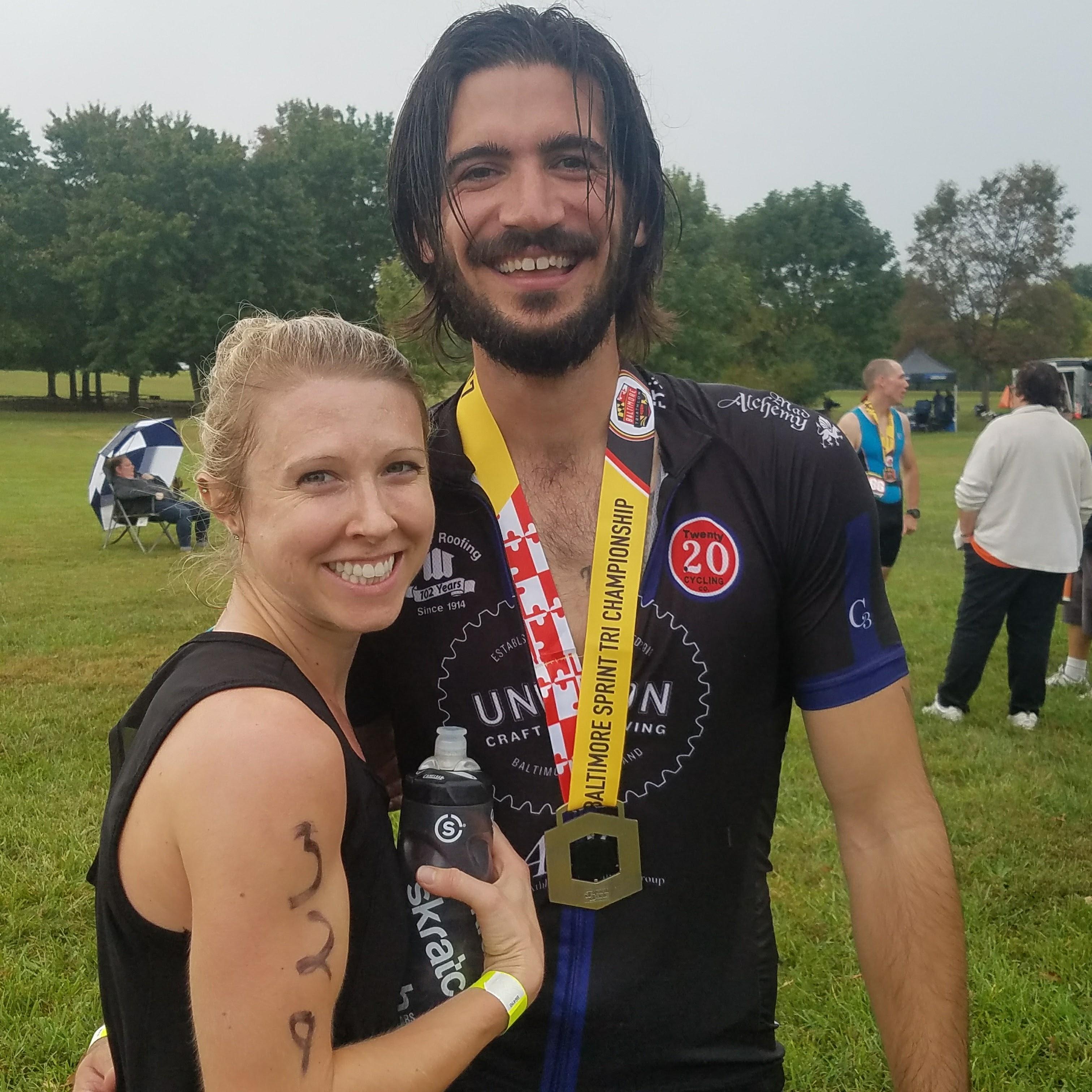Our first Triathlon together!