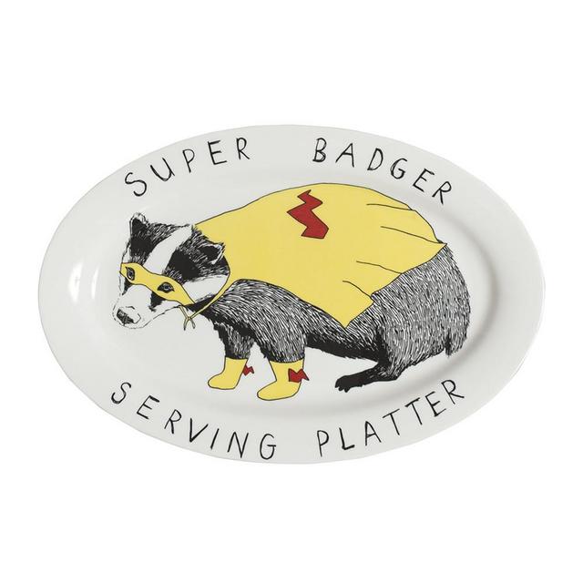 Super Badger Serving Platter
