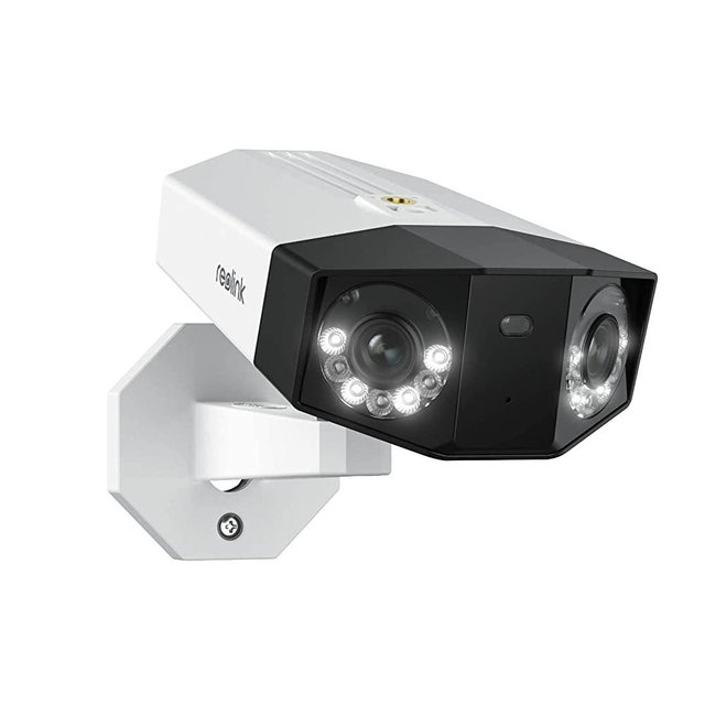 REOLINK 4K PoE Security Camera System, IP Outdoor Camera in 180° FoV by Dual-Lens, Human/Vehicle/Pet Detection, Color Night Vision, Two Way Talk, Up to 256GB Micro SD Card, Reolink Duo 2 PoE