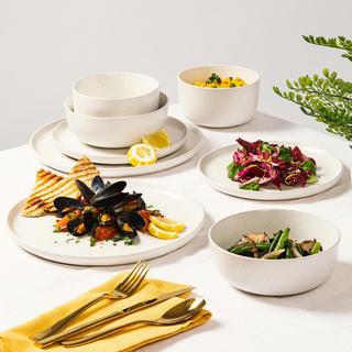 James Street 16-Piece Dinnerware Set, Service for 4