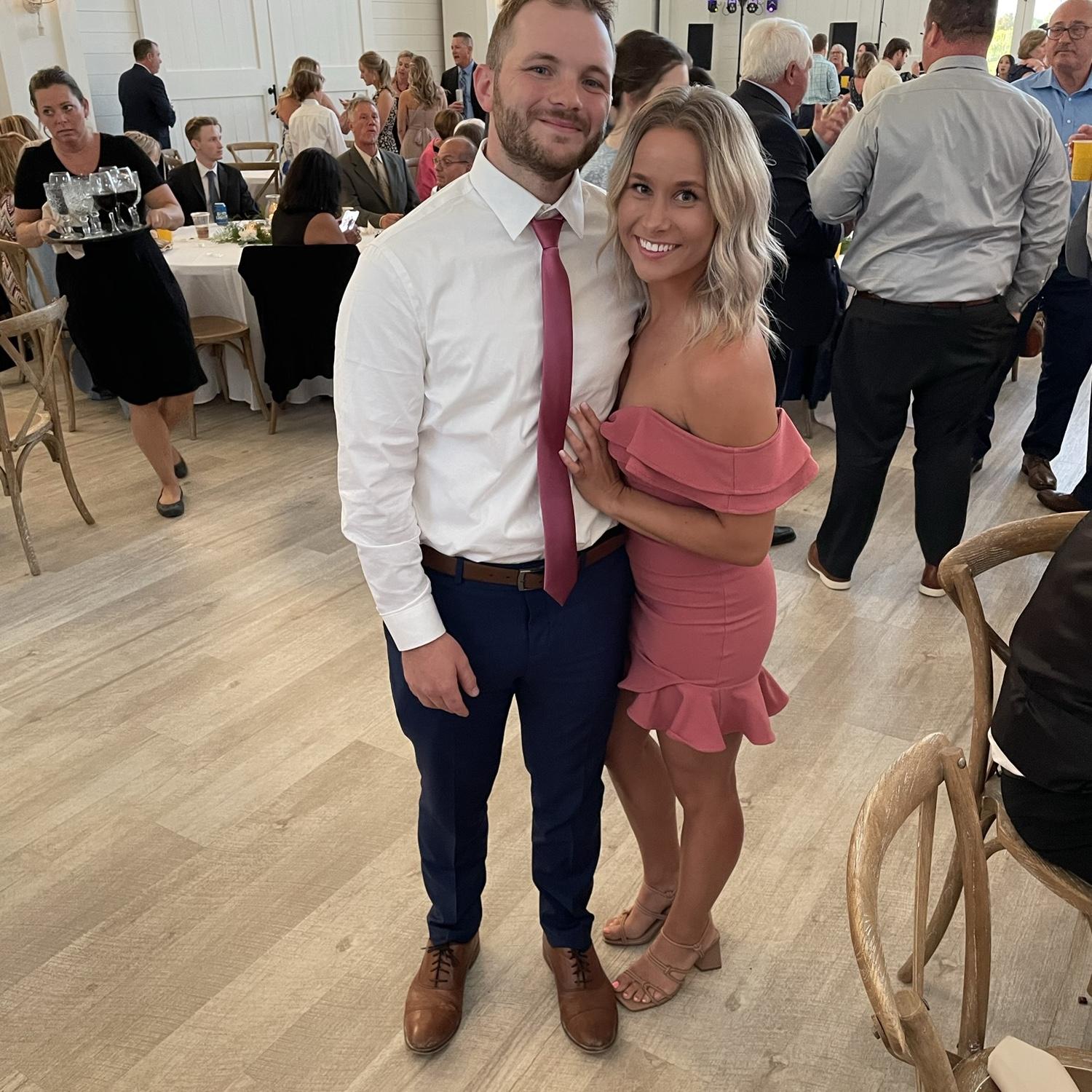 Celebrating an old friend’s wedding!