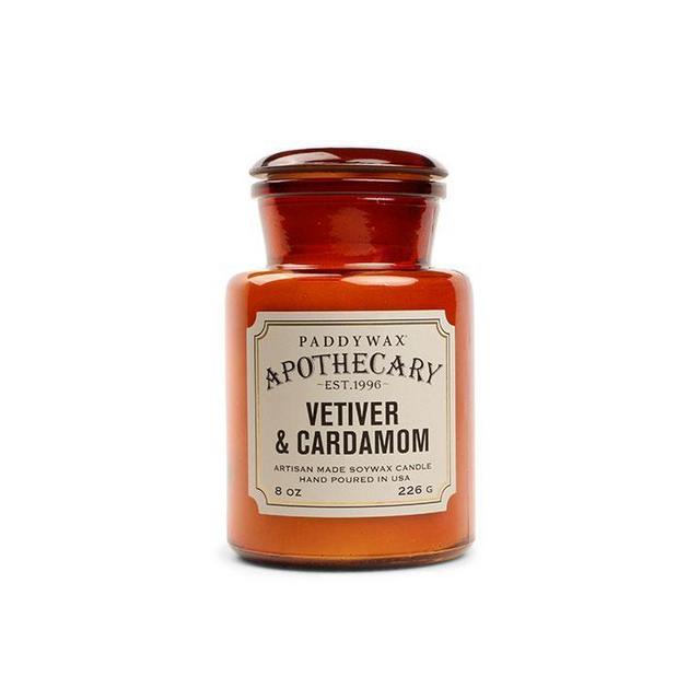 Apothecary 8 oz Candle - Vetiver + Cardamom