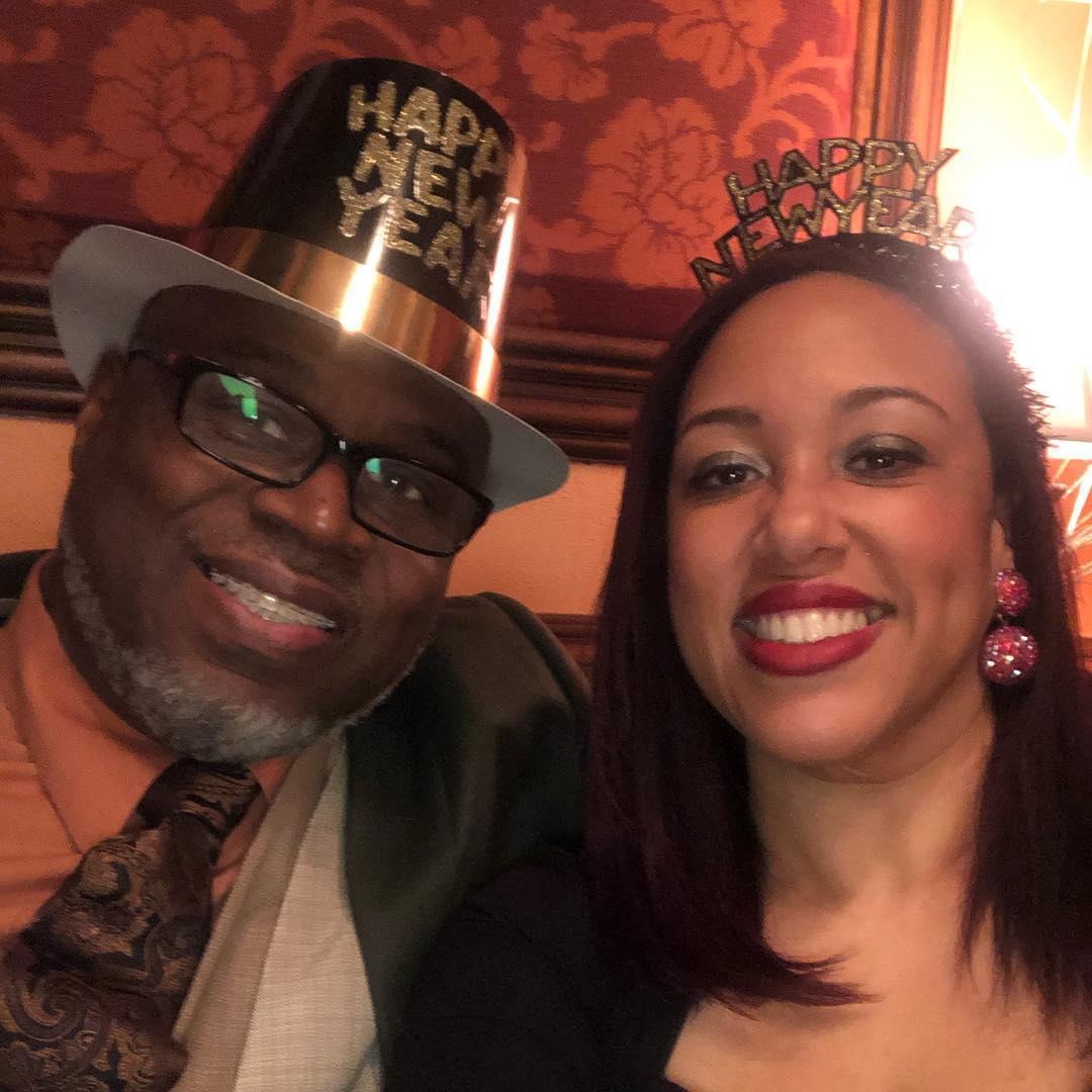 NYE celebration at Aaron Tveit concert