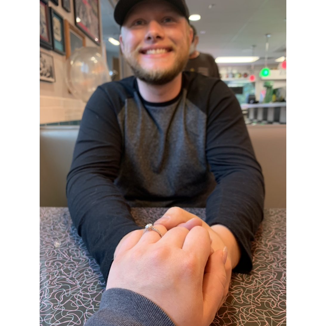After getting engaged in Leavenworth!!!