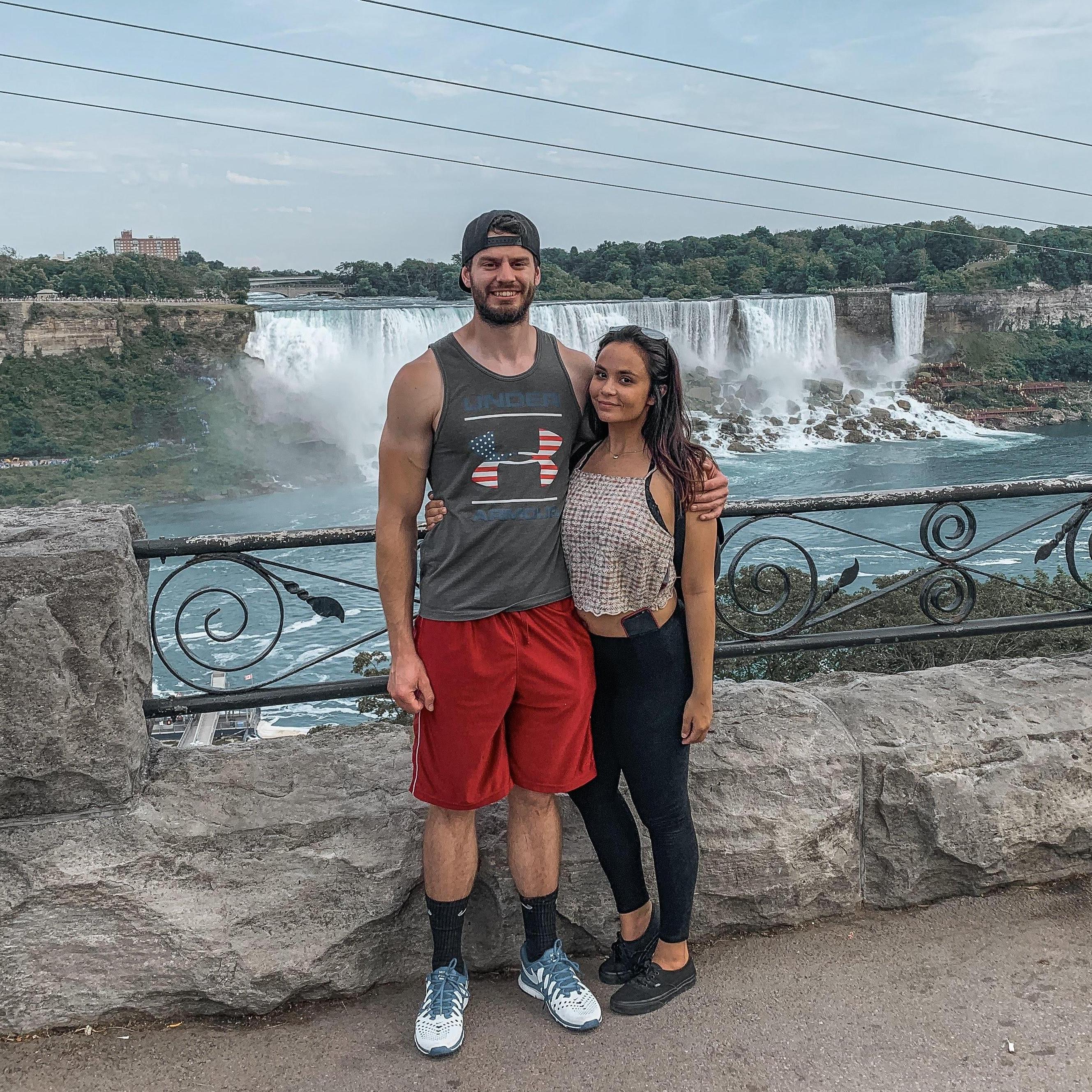 Niagra Falls! Our first trip together.