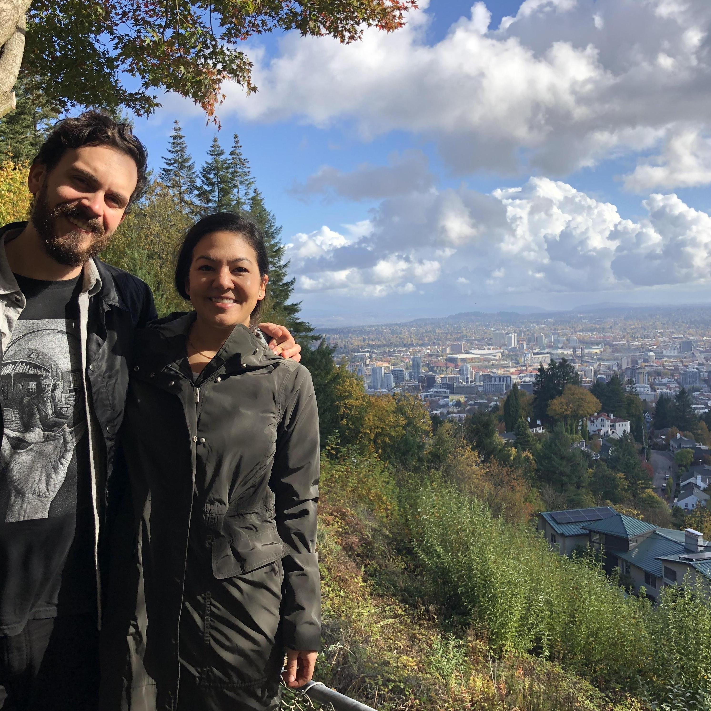 Drinking coffee all over Portland, OR