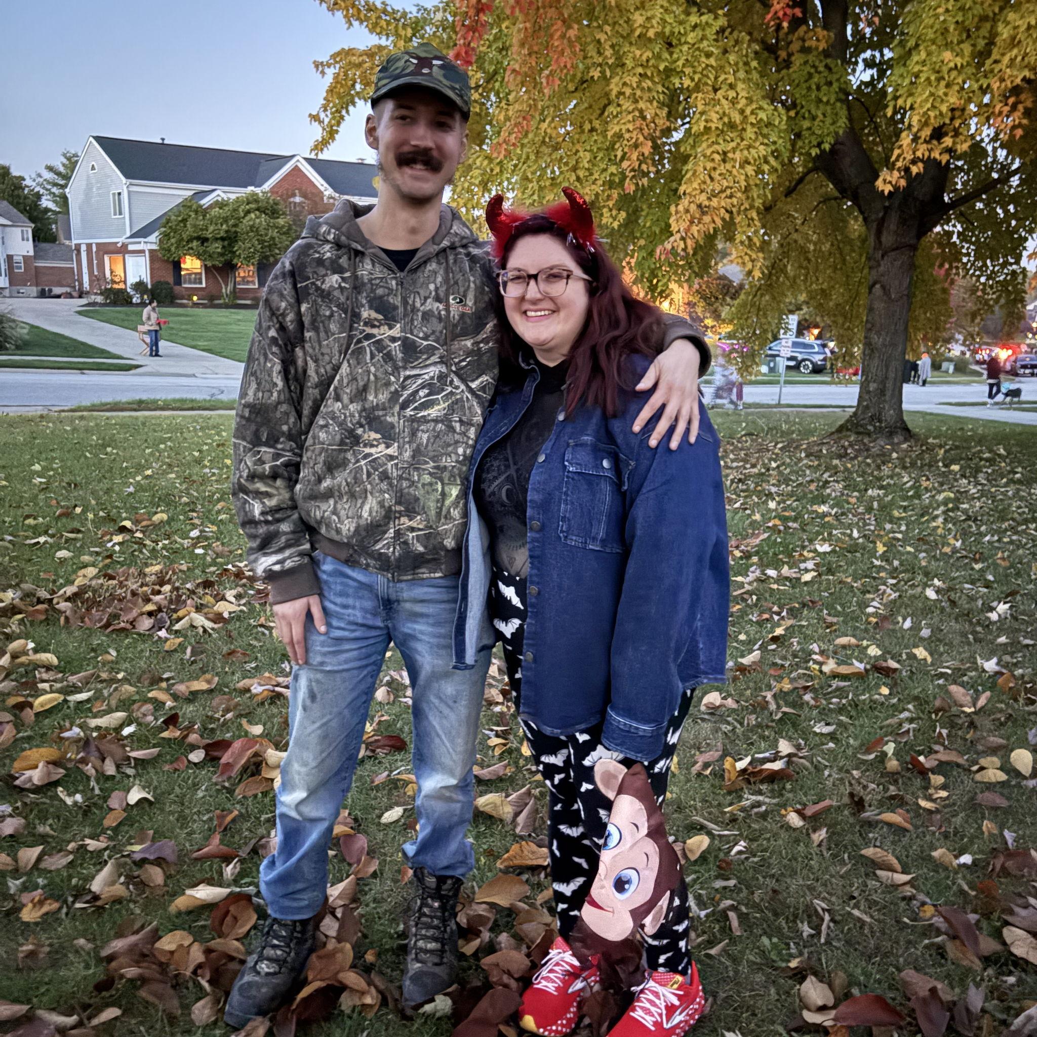 The hunter and the devil on his shoulder! 10-31-2025