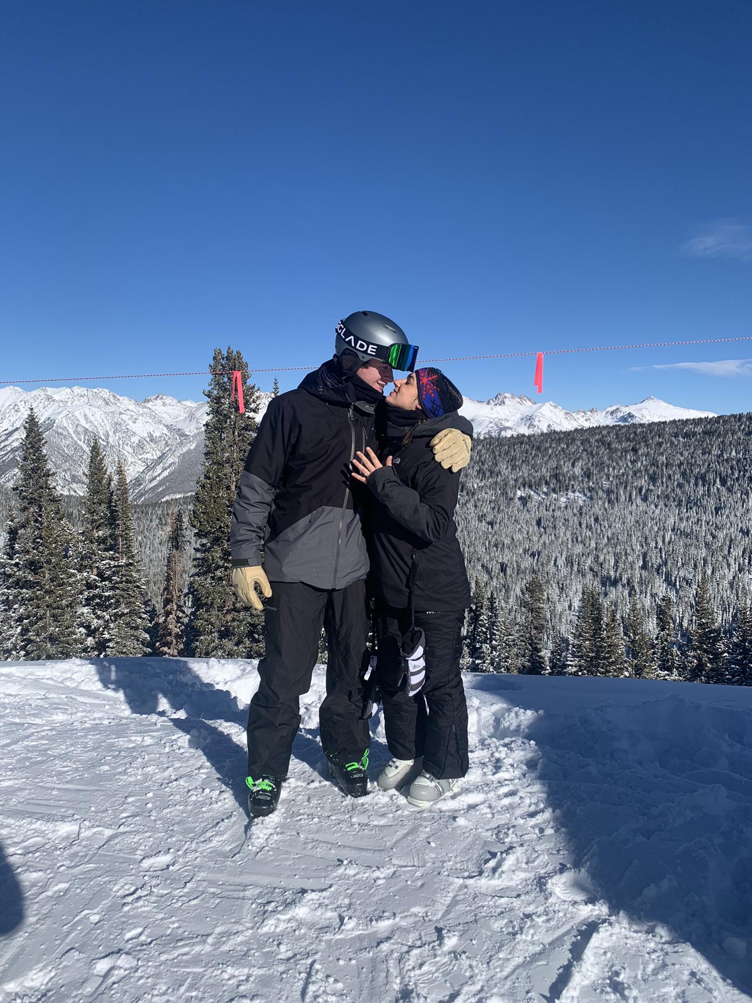our engagement in Vail, CO