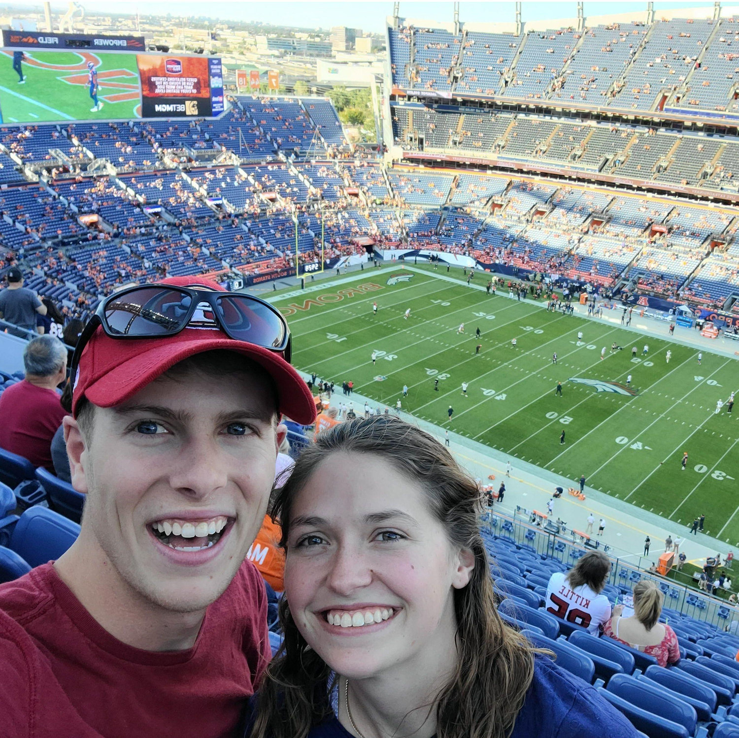 Broncos vs. 49ers 2022. Josh's first NFL game!