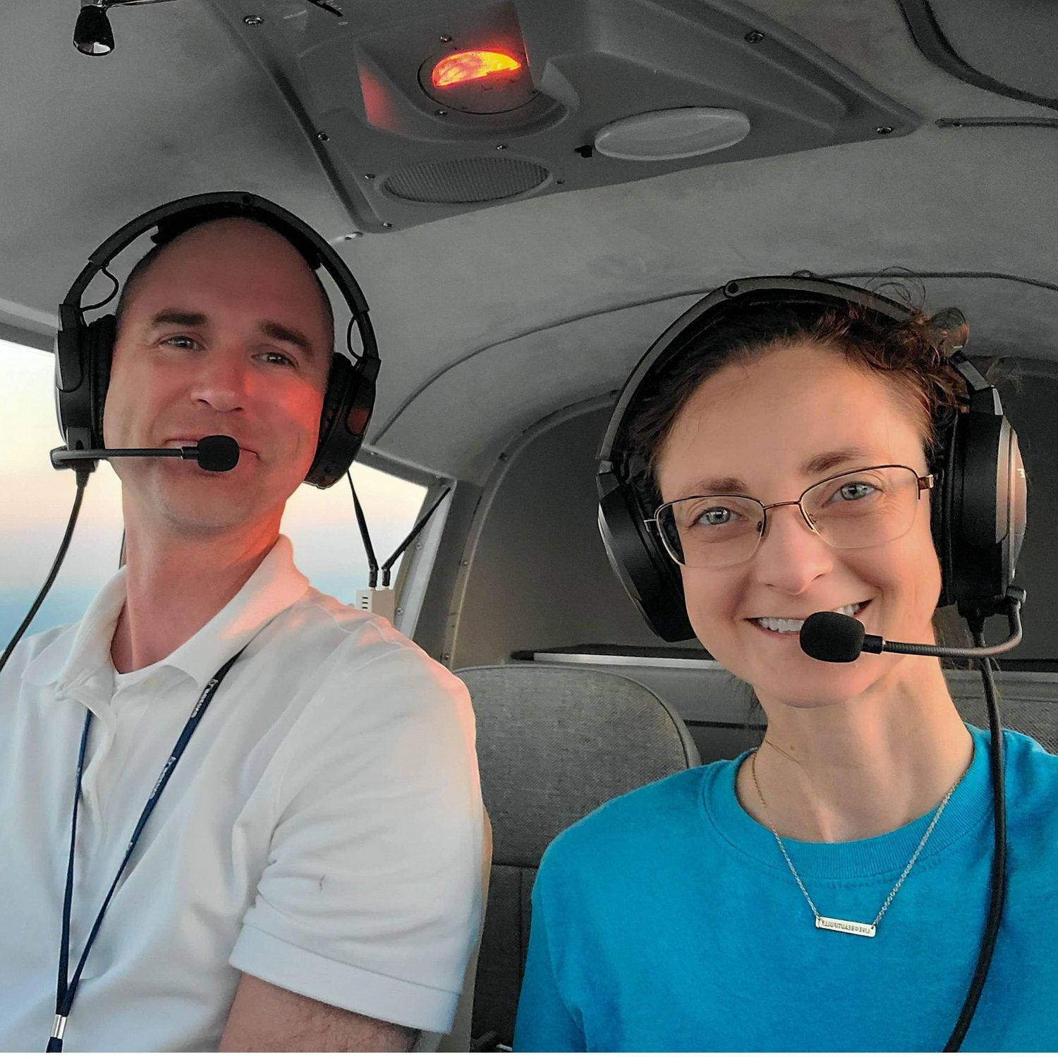 Patrick is Bonny's favorite pilot. We love flying together!