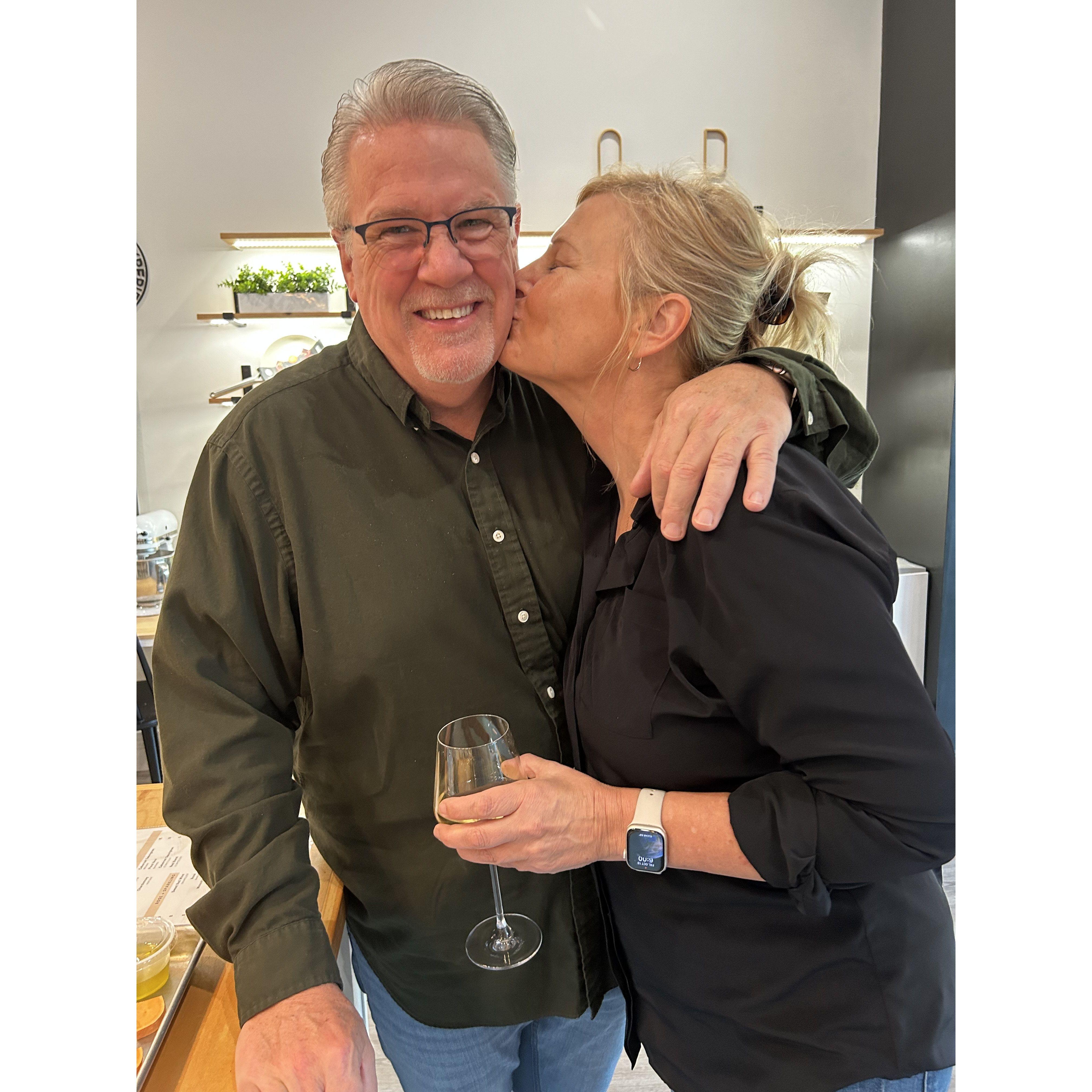 Cooking Class for Dave's Birthday