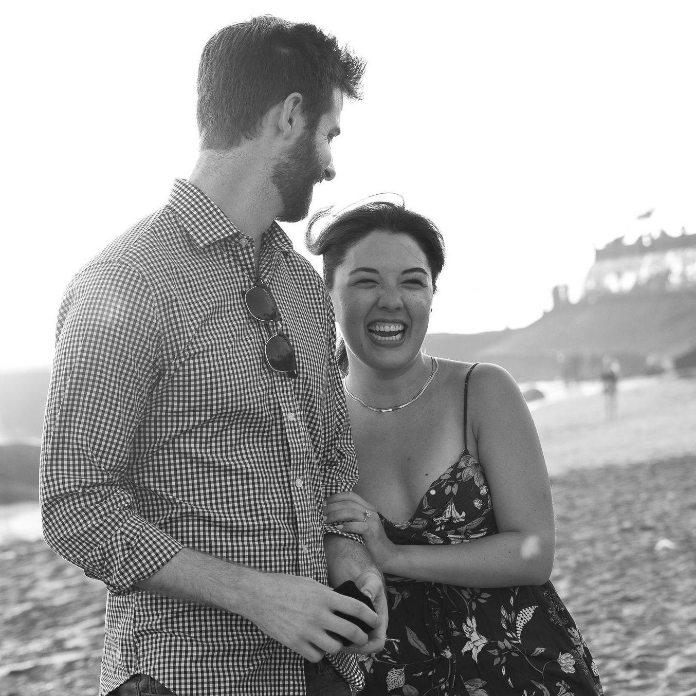 Engaged 5/25/23, Bali Indonesia. Ethan planned a private, beachside dinner and worked with our six closest friends to do a surprise sunset proposal.
Photographer: Andy Lovrak