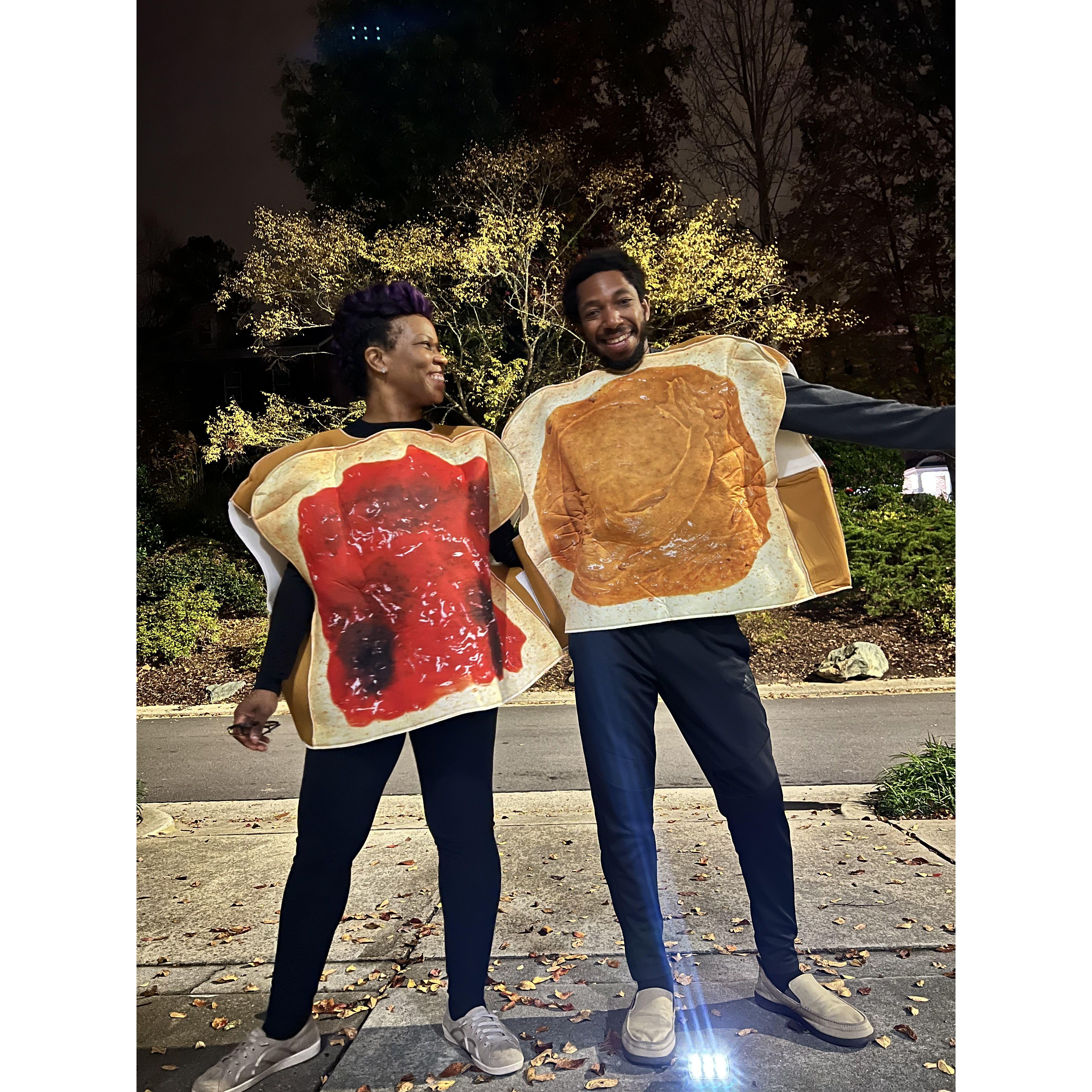 Halloween in the neighborhood