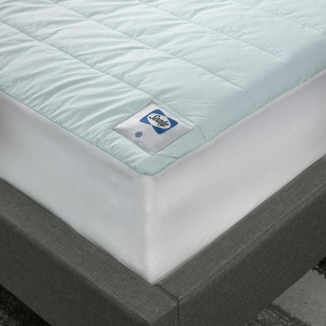 Sealy® Cool Touch Instant Cooling Waterproof Full Mattress Pad