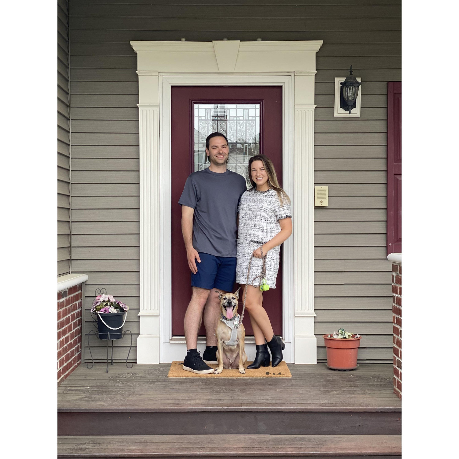 First family portrait at our new place
