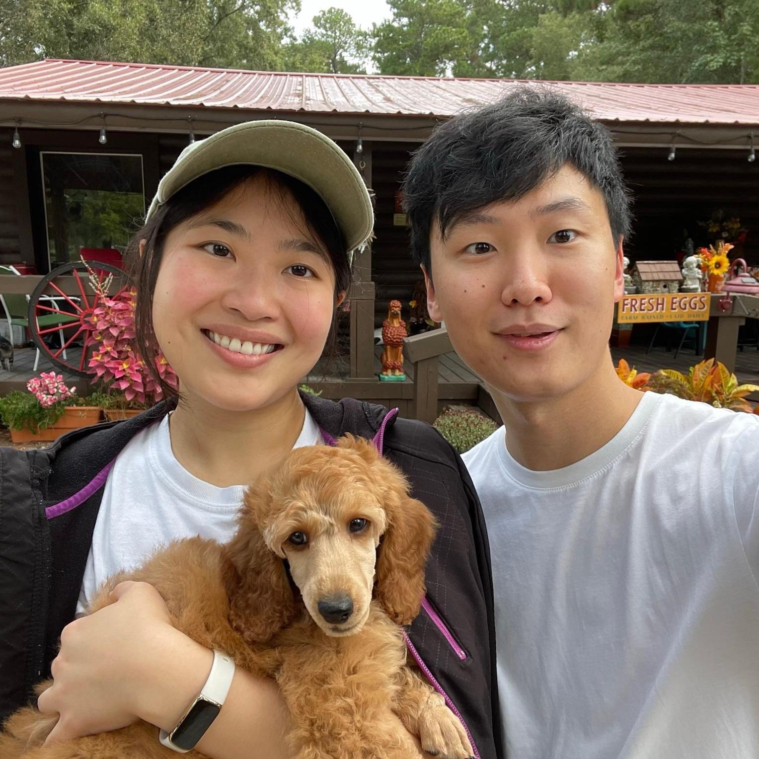 And this was the magical day when we acquired our son, Cucumber. Notice that he's the only one looking at the camera haha