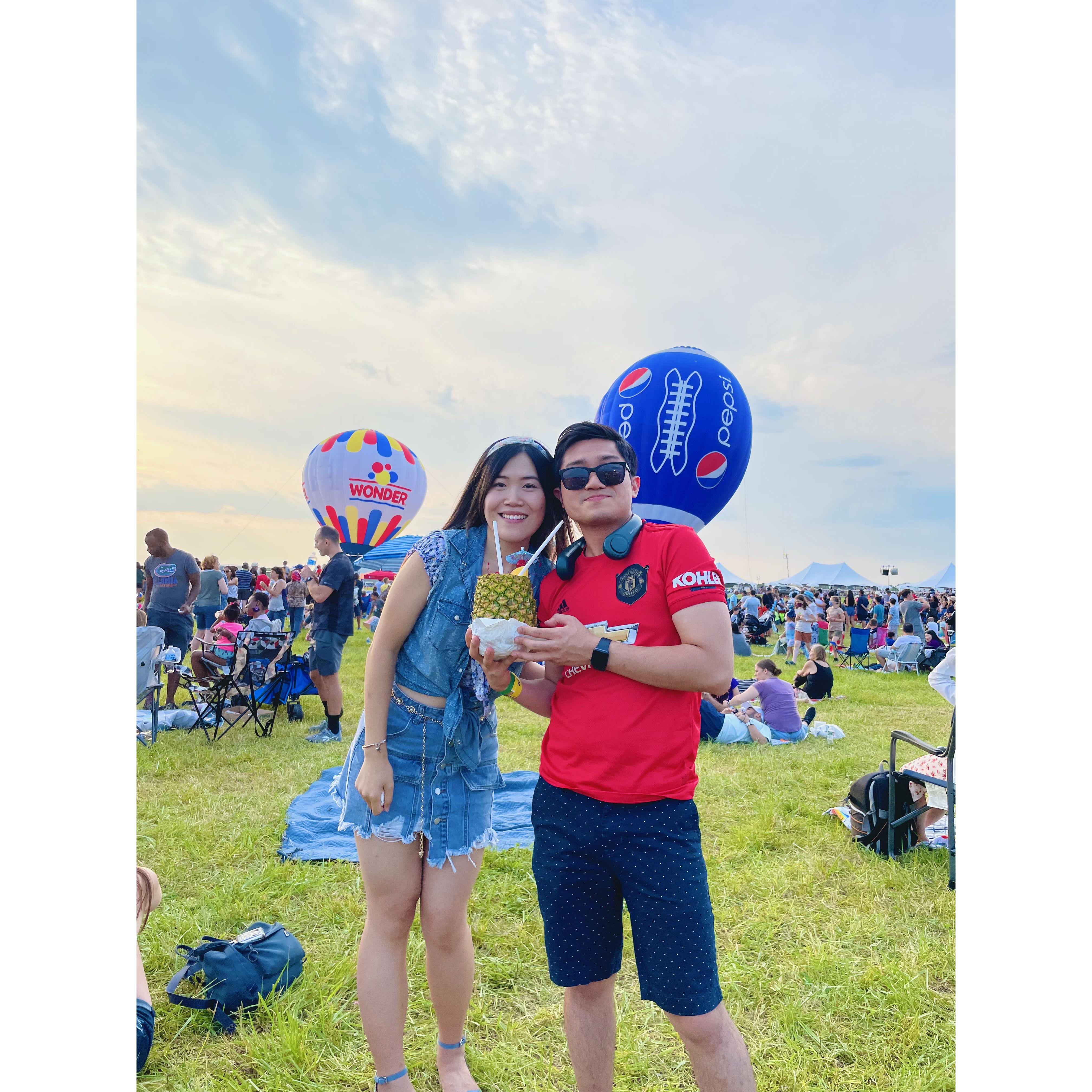 [2021-07] Balloon Fest with no balloons flying and GTI stuck in the mud.