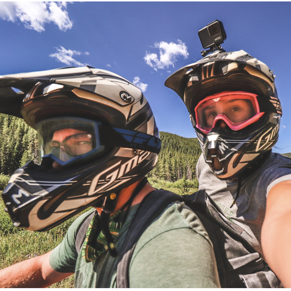 Four-wheeler riding in the mountains of Rocky Mountain National Park. Best. Excursion. EVER.