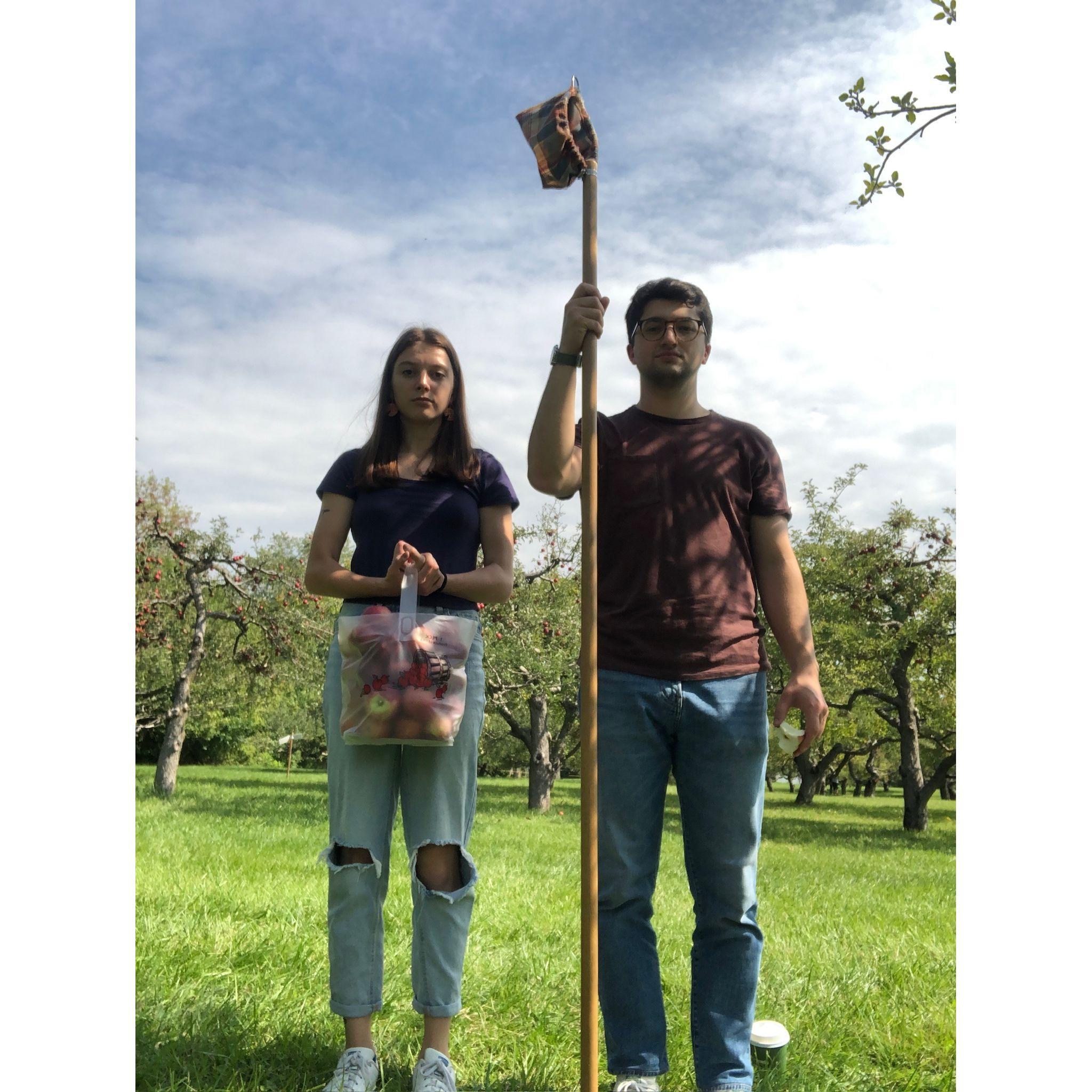 Apple picking
