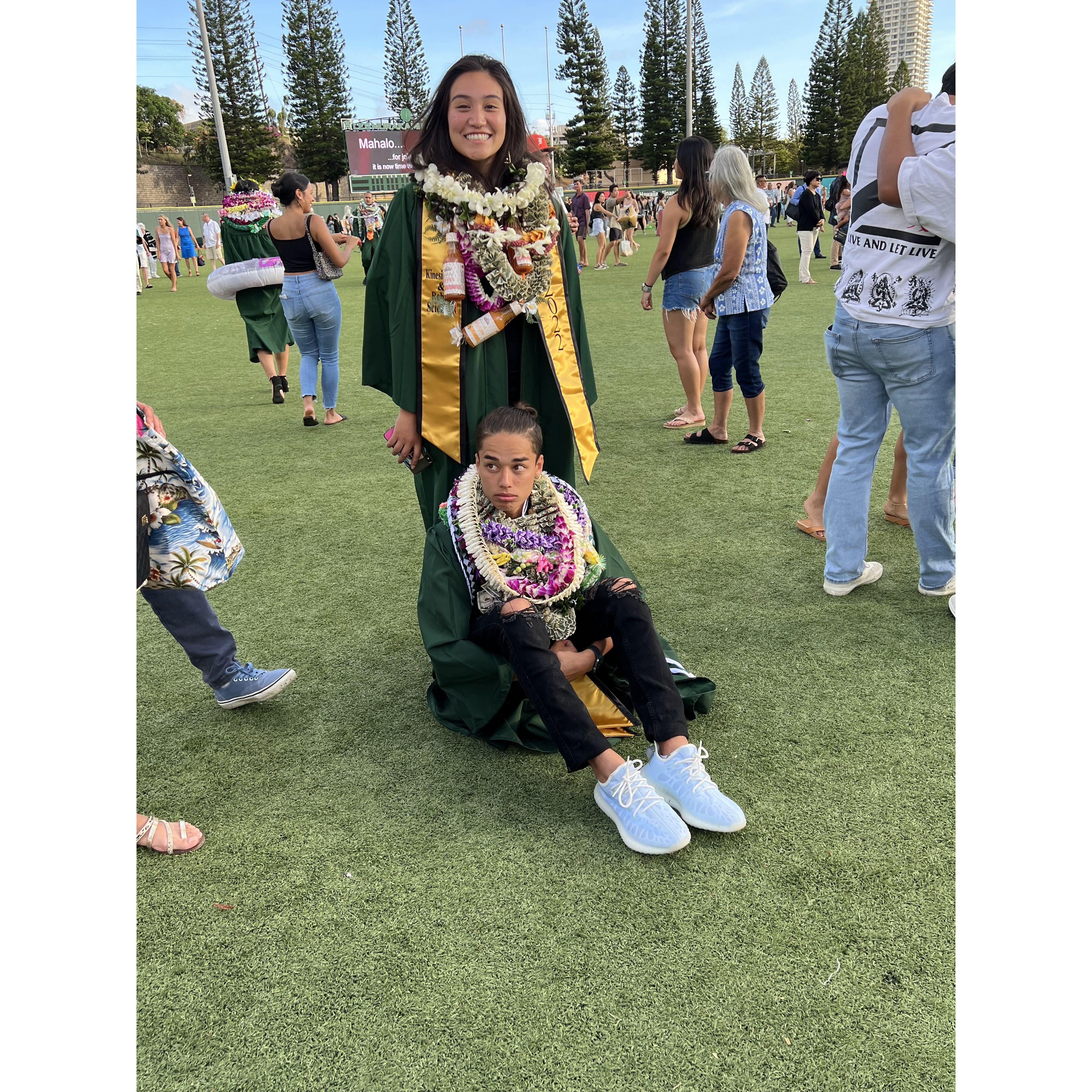 Graduation, lei ceremony