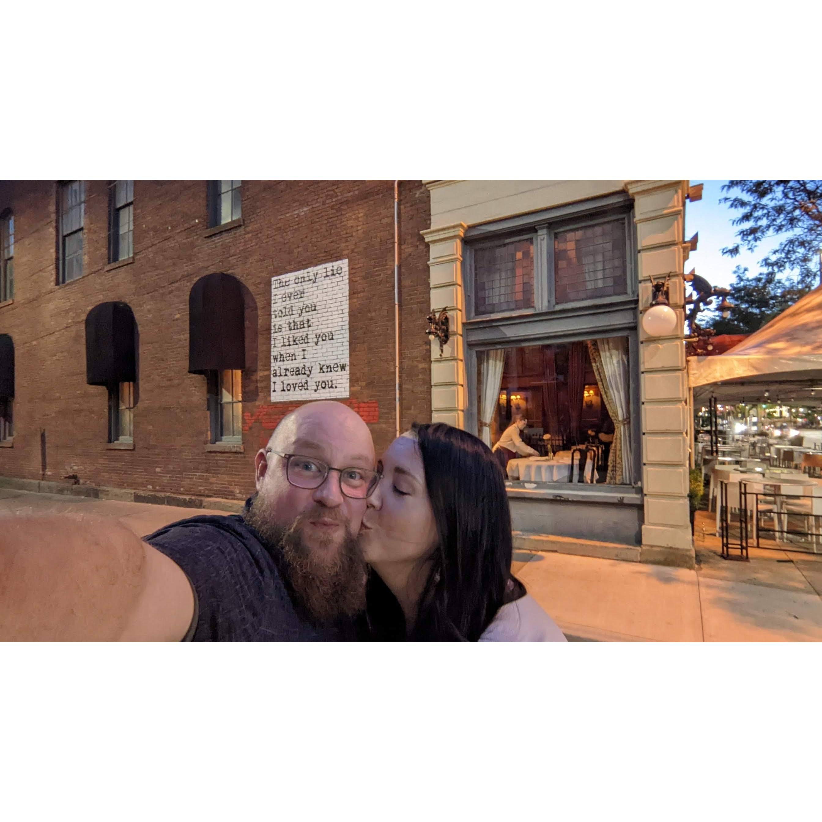 Date night in Cleveland @ Johnny's (Italian Restaurant)