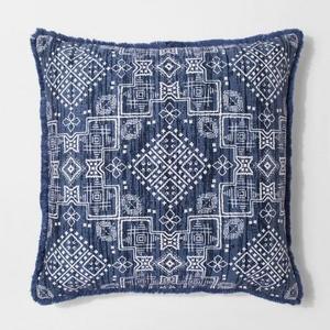 Blue Global Oversize Square Throw Pillow - Threshold™