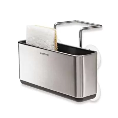 simplehuman® Slim Stainless Steel Sink Organizer