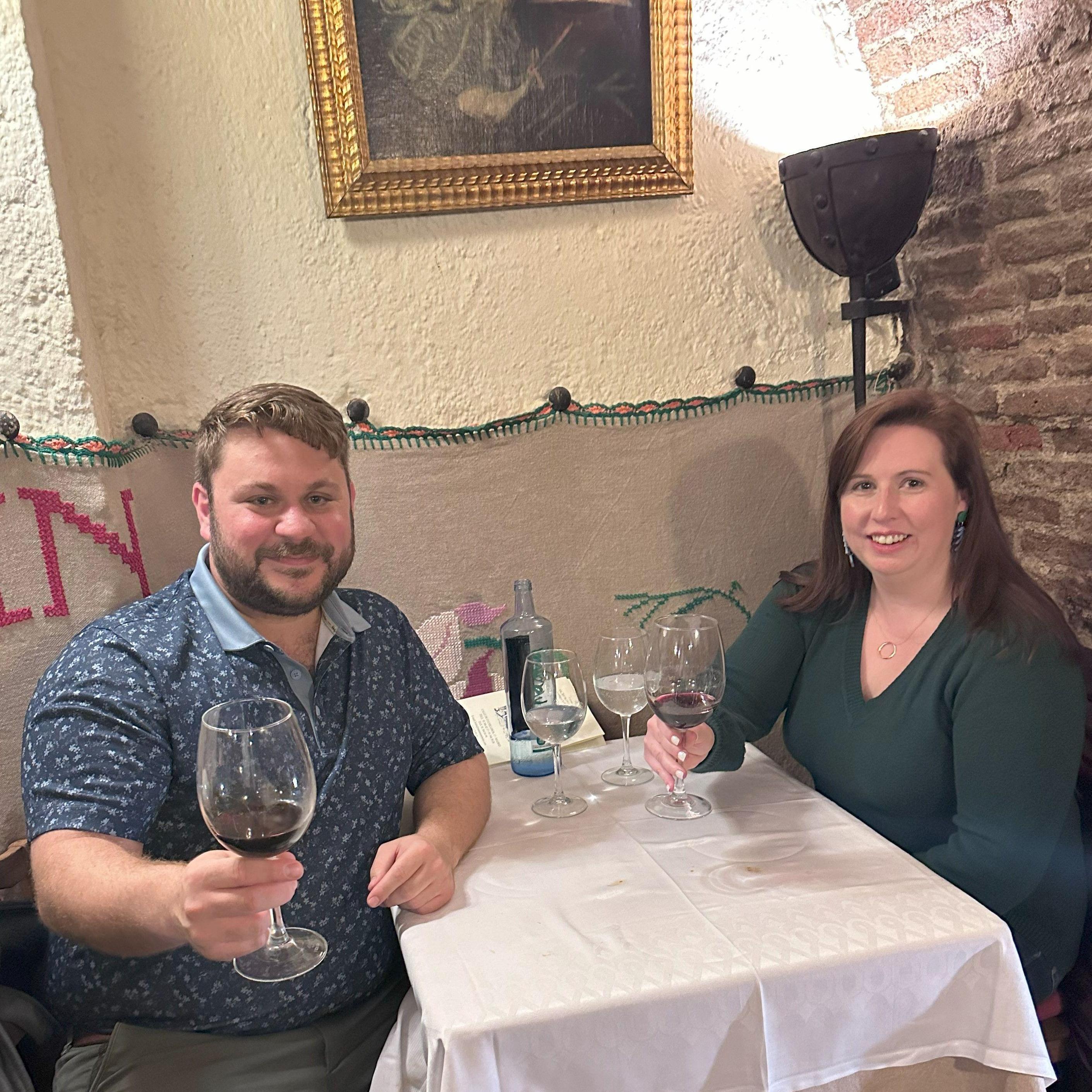 Lunch at Hemmingway's table at the oldest restaurant in the world