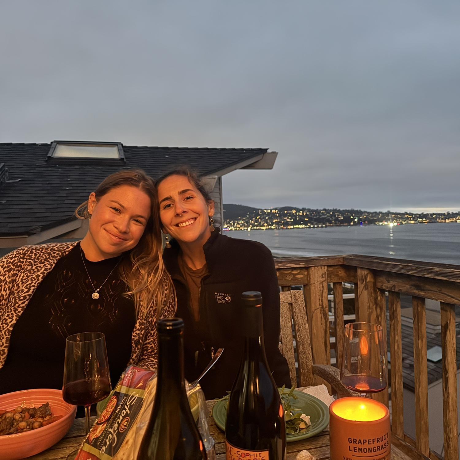 balcony dinners ft. katie's amazing lamb stew