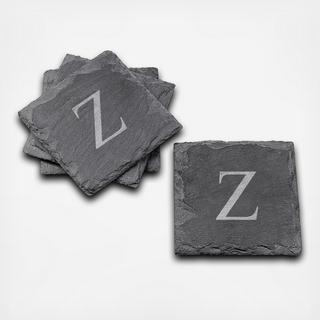 Personalized Slate Coaster, Set of 4