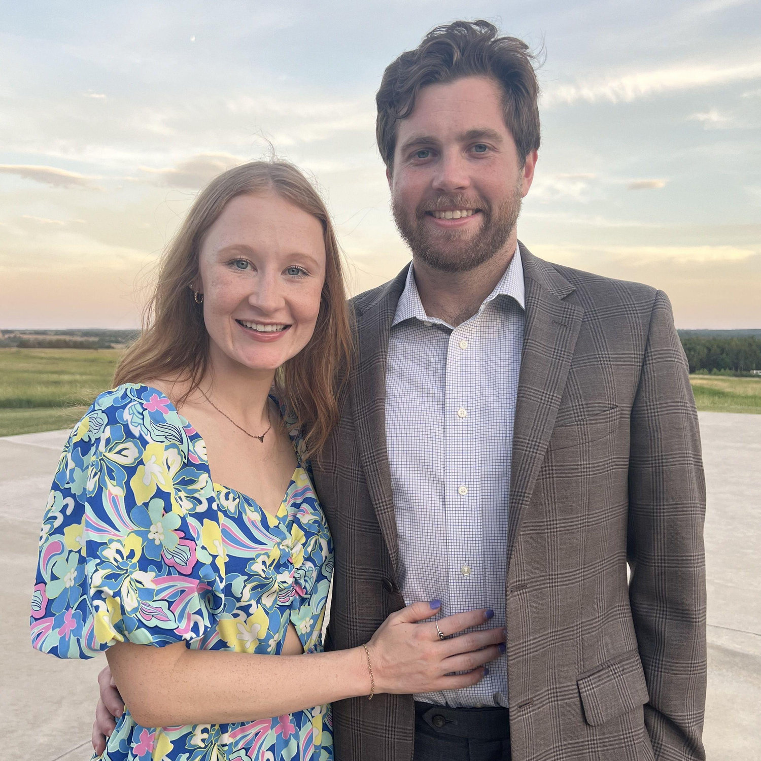 Favorite photo of us at a wedding!