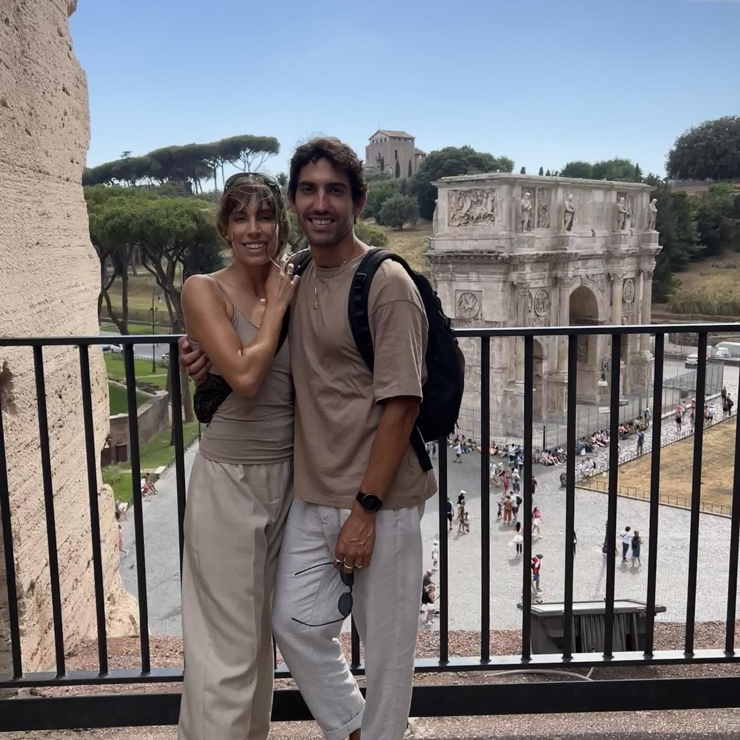 Rome tourists