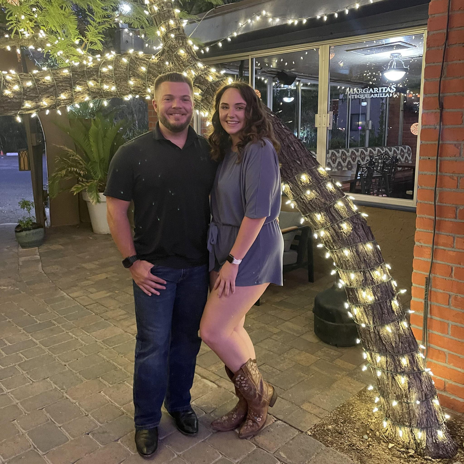 Josh Turner concert, the first night we said “I Love You”