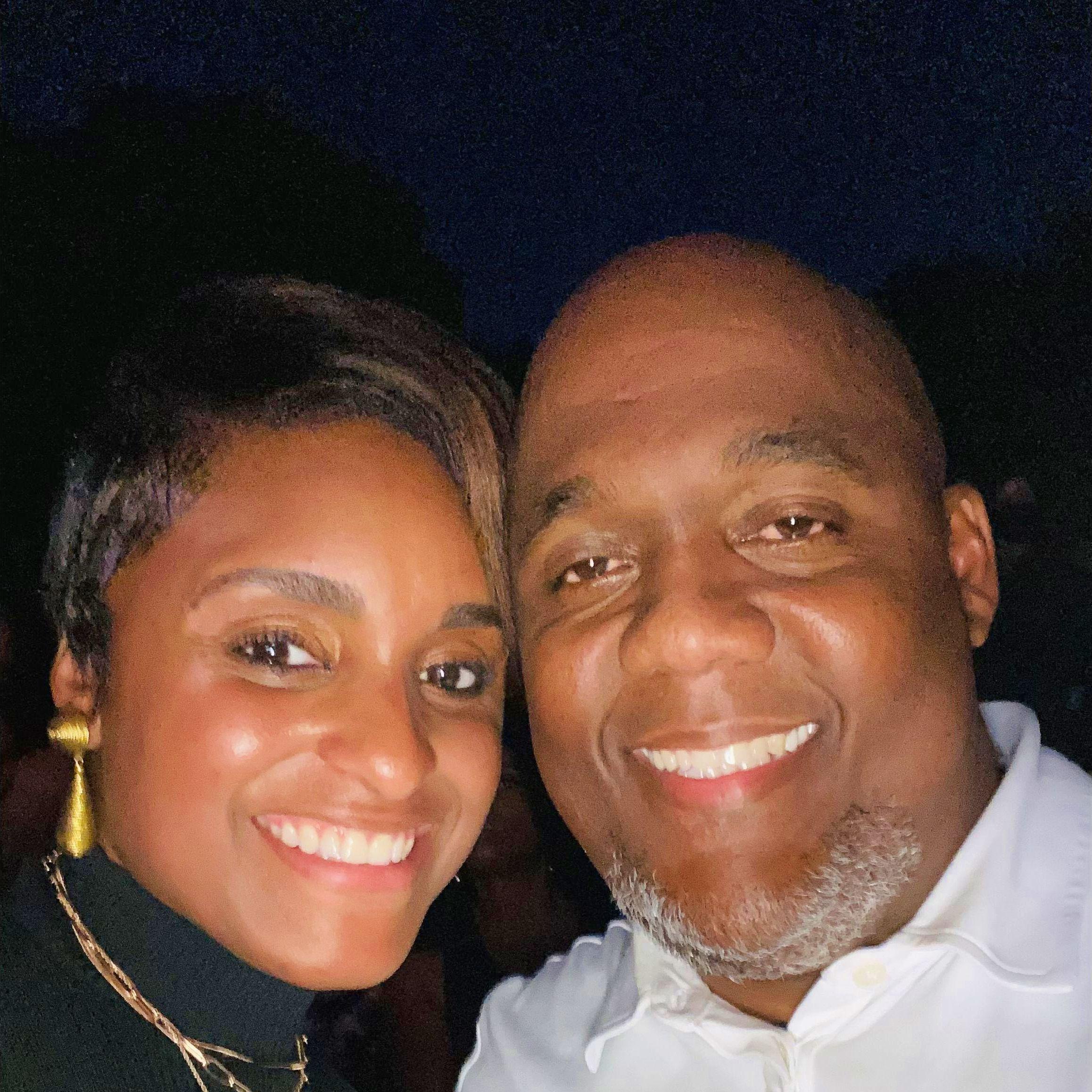 Sabrina's Birthday at a Brian McKnight Concert