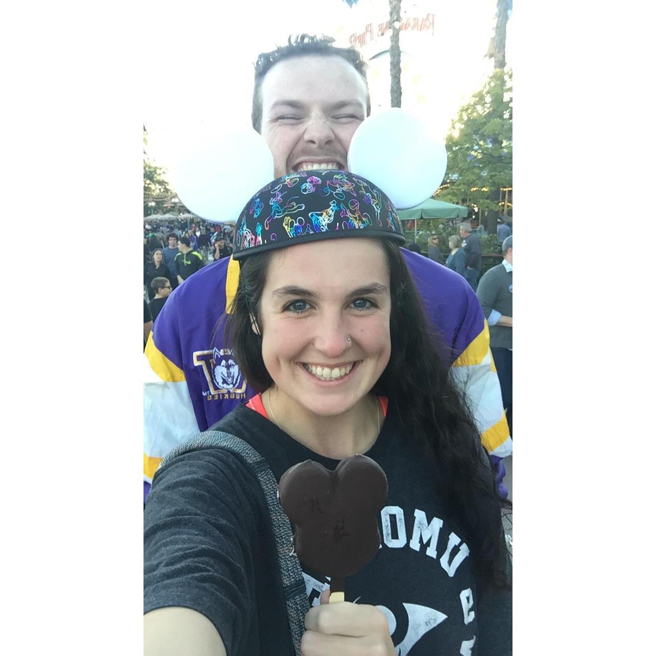 Our first trip together. Disneyland (2016)