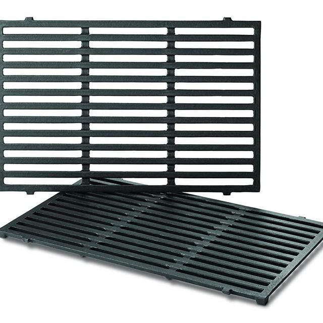 Weber Series Gas Grills 7638 Porcelain-Enameled Cast Iron Cooking Grates for Spirit 300, (17.5 x 0.5 x 11.9 inches), Pack of 2