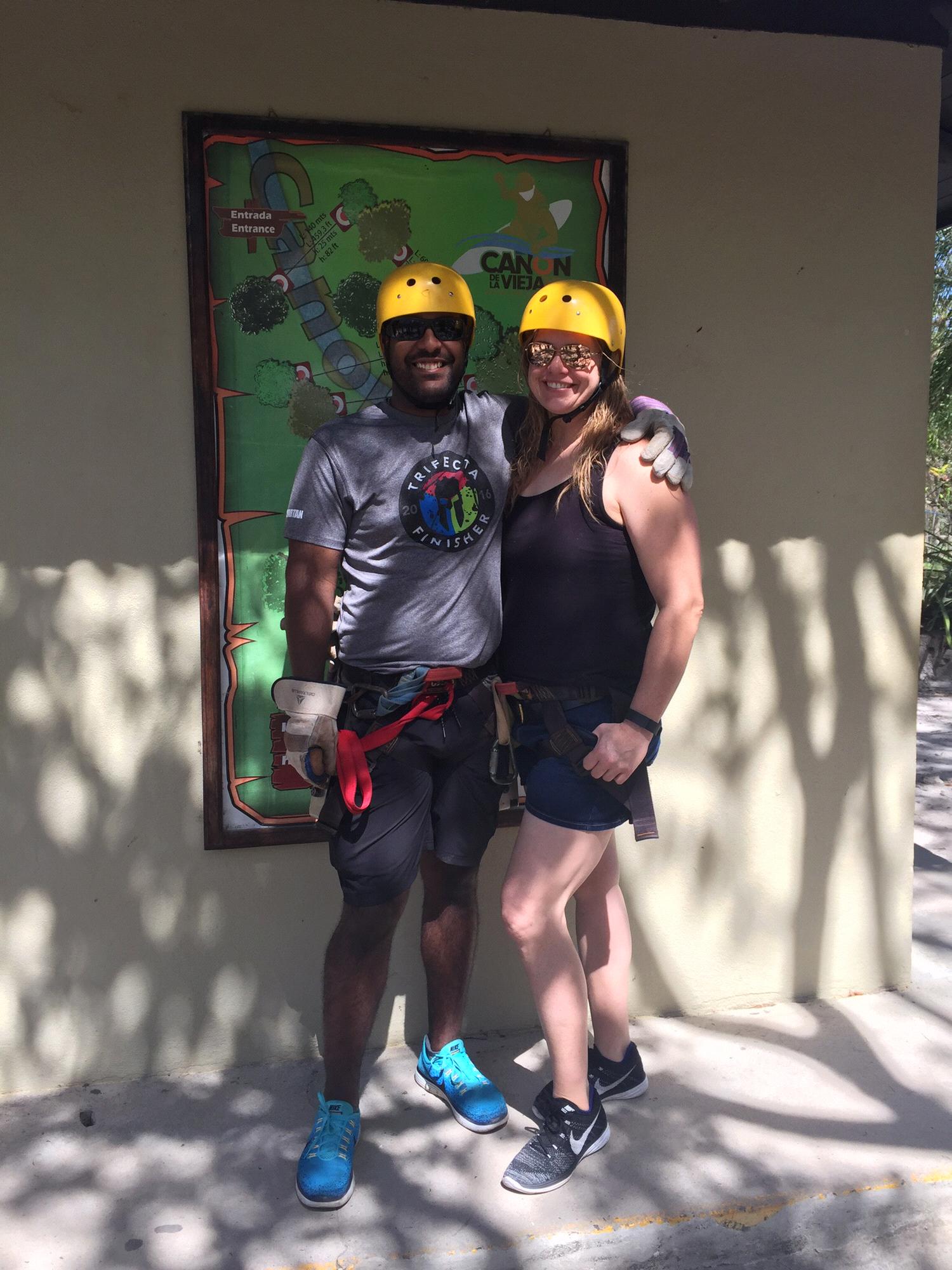 2017 Zip Lining in Costa Rica