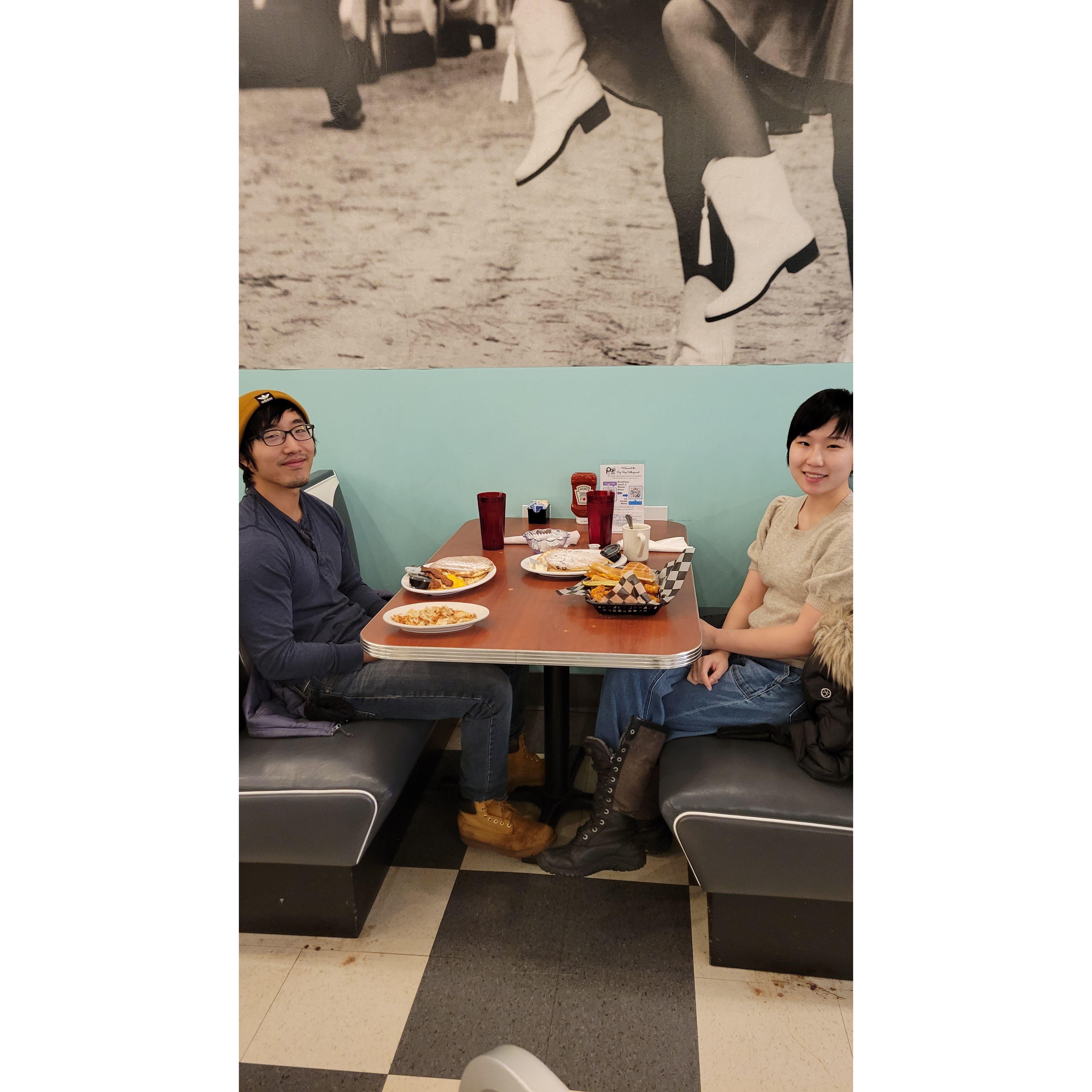 1950's diner vibes