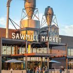 Grab a bite to eat at Sawmill Market