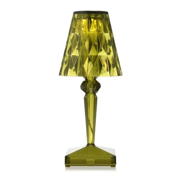 Mantar Crystal™ Lamp, Plum Green