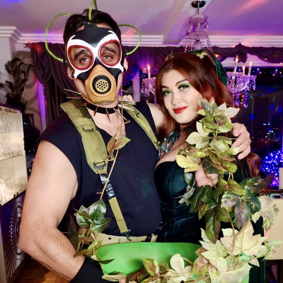 Bane & Poison Ivy Halloween, Los Angeles 2022